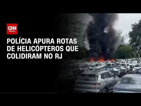 Acidente Aéreo: Polícia apura rotas de helicópteros que colidiram no RJ | CNN 360º