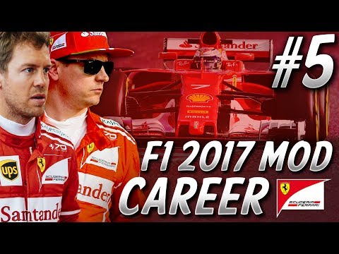 F1 2017 Mod Career Mode Part 5: LAST LAPS OF DRAMA! (Spain)
