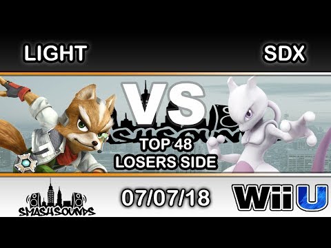 Smash Sounds - MVG | Light (Fox) Vs. SDX (Mewtwo) Top 48 Losers Side - Smash 4