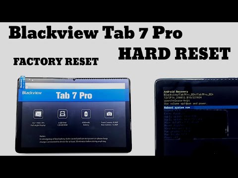 Blackview TAB 7 PRO HARD RESET