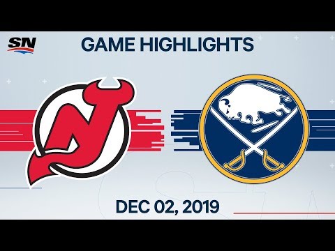 NHL Highlights | Devils vs. Sabres – Dec. 02, 2019
