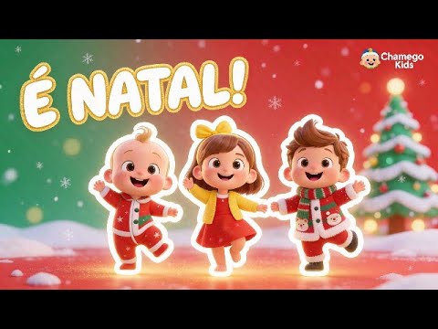 DESAFIO DE NATAL 🎄 | Música Infantil Dançante com Boby, Luna e Nico | Chamego Kids