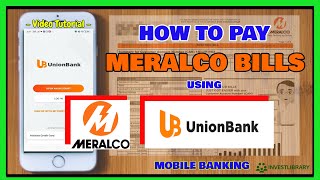 Meralco Online Payment How to Pay Meralco using UnionBank Online Banking
