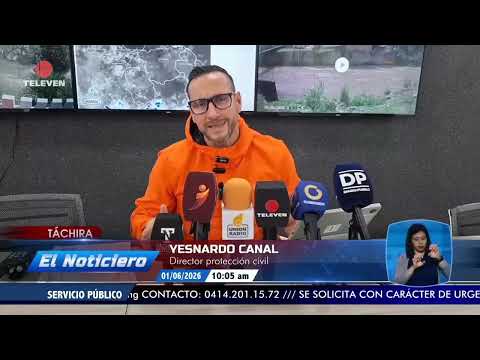 Ventarrones y lluvias afectan al Táchira - El Noticiero emisión meridiana 01/06/26