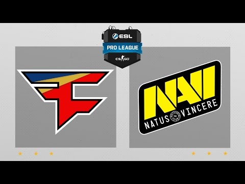CS:GO - FaZe vs. NaVi [Train] Map 1 - ESL Pro League Season 5 - EU Matchday 13