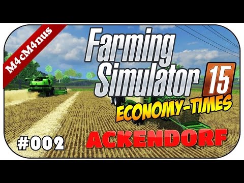 DIE ERSTE ERNTE - LS15 ACKENDORF #002 ★Let's Play Farming Simulator 15