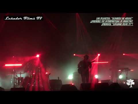 Los Planetas [4K] 17.09.21 "ALEGRÍAS DE GRANÁ" (¡¡ESTRENO Y PRIMICIA EN DIRECTO!!) BCN @LenadorFilms