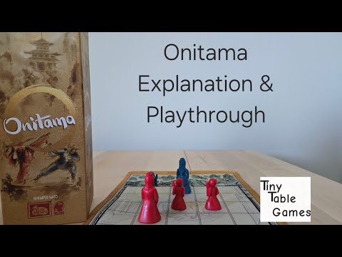 Onitama Boardgame How To Play & Playthrough
