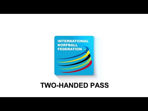 IKF Korfball Instruction Video – Two Handed Pass