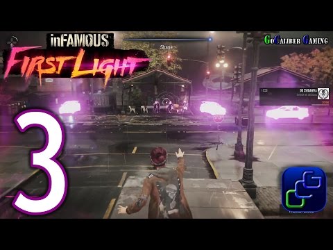 inFAMOUS First Light Walkthrough - Part 3 - Stealing From The Enemy, Violence In Seattle, Tracking