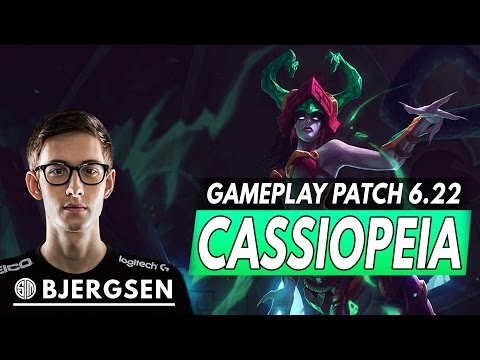 297. TSM Bjergsen CASSIOPEIA vs KARMA MID - November 12th, 2016 - PreSeason 7 Patch 6.22