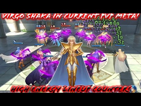 Saint Seiya: Awakening (KOTZ) - Virgo Shaka RC in Current PvP Meta! Best Counter High Energy Lineup!