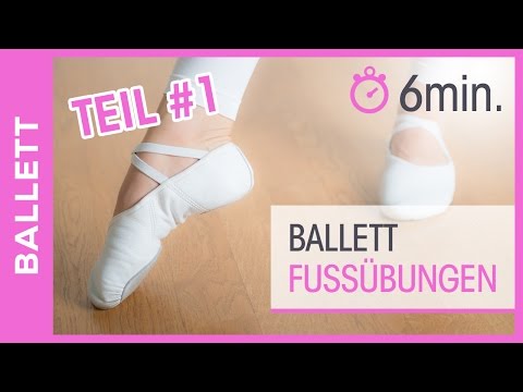 Ballet Dance Feet - Learn to dance for beginners - Flexibility & Strengthening - Dance with Anna ...