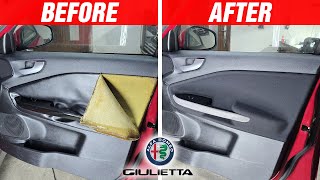 DIY DOOR PANEL REUPHOLSTERY IN 6 EASY STEPS