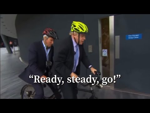 Boris goes on a bike ride - full video