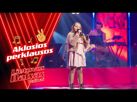 Gustė Mickytė -  Dalija | Aklosios perklausos | Lietuvos Balsas. Vaikai S3