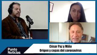 Covid 19. Origen y cepas. Entrevista en Pichincha Universal