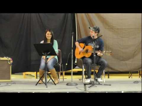 REV Holiday Coffeehouse 2012: Lady Gaga - Poker Face (acoustic cover by Torrie)