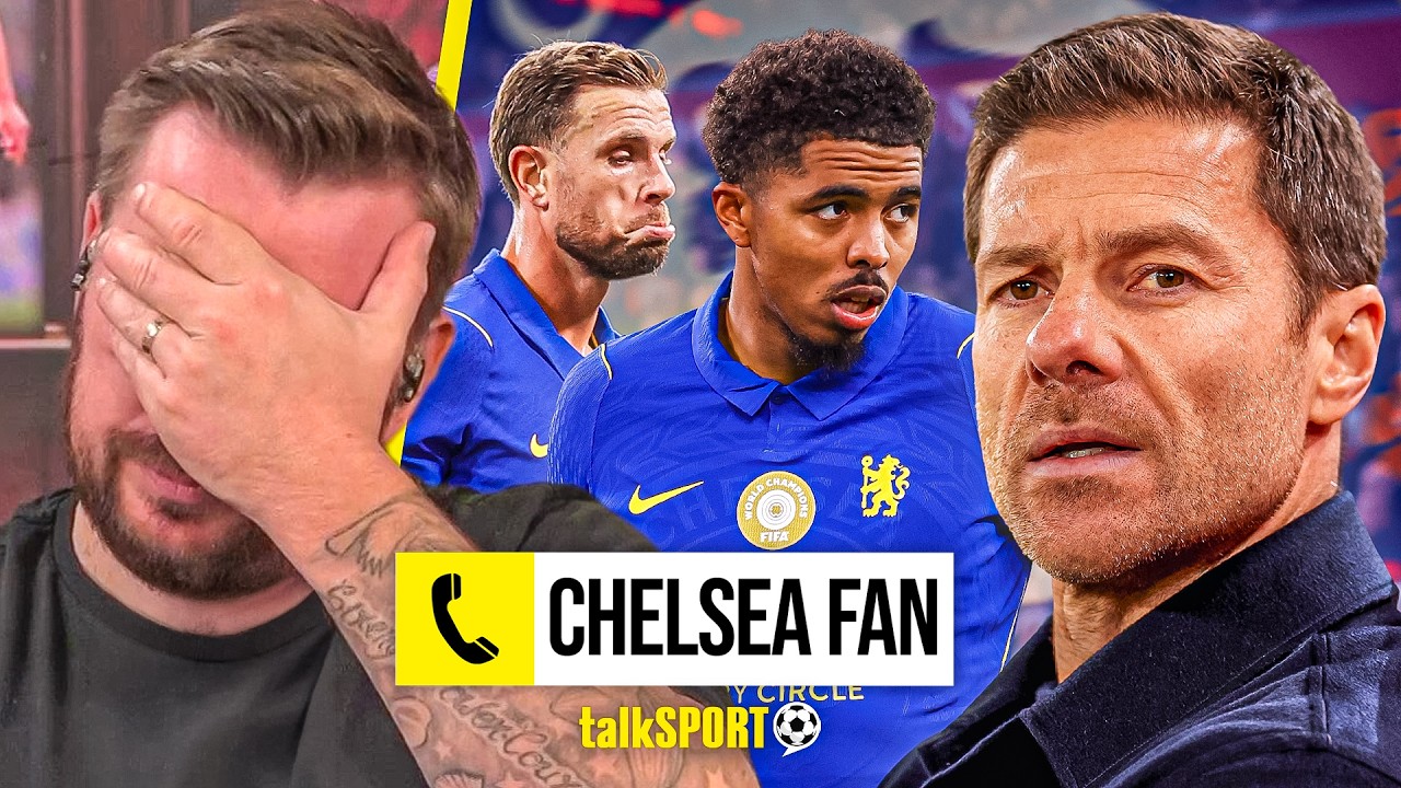 "DOOMSDAY!" Chelsea fan leaves Jamie O'Hara DUMBFOUNDED by Xabi Alonso OUT claim after EFL Cup EXIT!