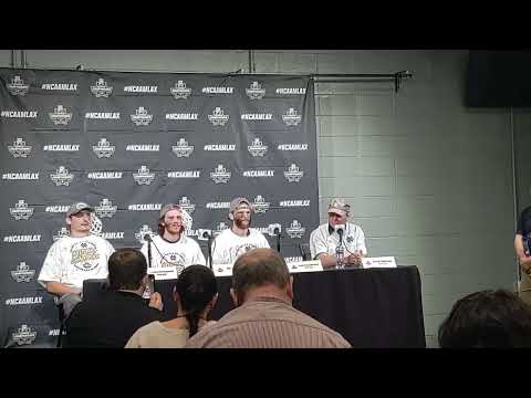 Notre Dame Coach Kevin Corrigan Postgame vs Maryland (NCAA Title) 5/27/24