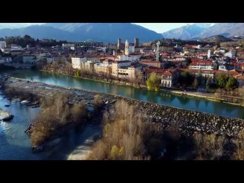 THE CITY OF RED TOWERS | DRONE FOOTAGE - IVREA, ITALY