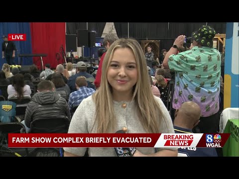 PA Farm Show complex evacuated after fire inside the building