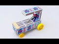 How To Make DIY Mini Dori Tractor Science Project From Matchbox Made At Home