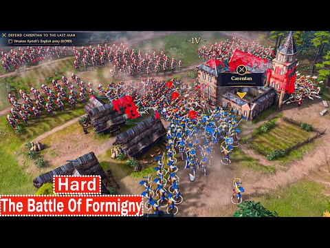 Age of Empires IV The Hundred Years War The Battle Of Formigny 1450(Hard)