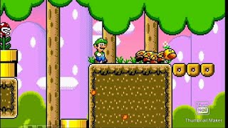 マリオワールド『Luigi Land』実況 Part.7 アメリカの改造マリオ Super Mario World