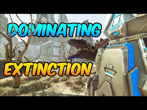 DOMINATING EXTINCTION for INSANE BLUEPRINTS!! | ARK MTS WEEK 1