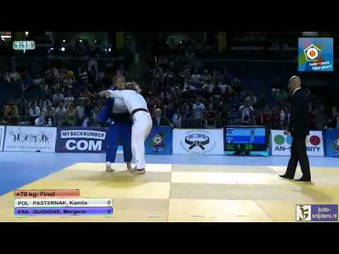 Judo 2013 European Championships U18 Tallinn: Pasternak (POL) - Duchene (FRA) [+70kg] final