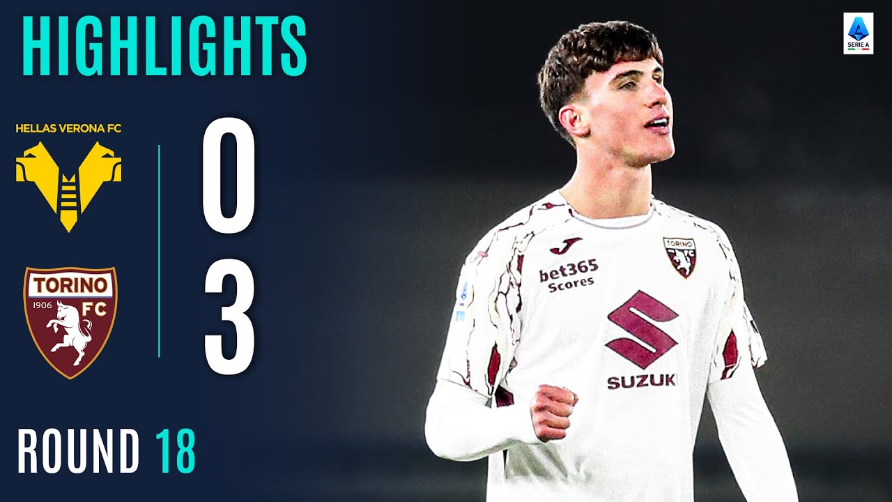 Hellas Verona vs Torino Highlights