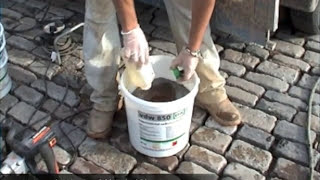 preview picture of video 'GftK's vdw 850 Jointing Mortar for Repointing Hitchin Market'