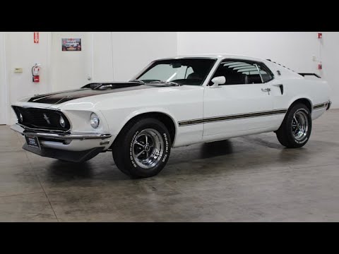 F13419 1969 Ford Mustang Mach 1 2 Door Fastback