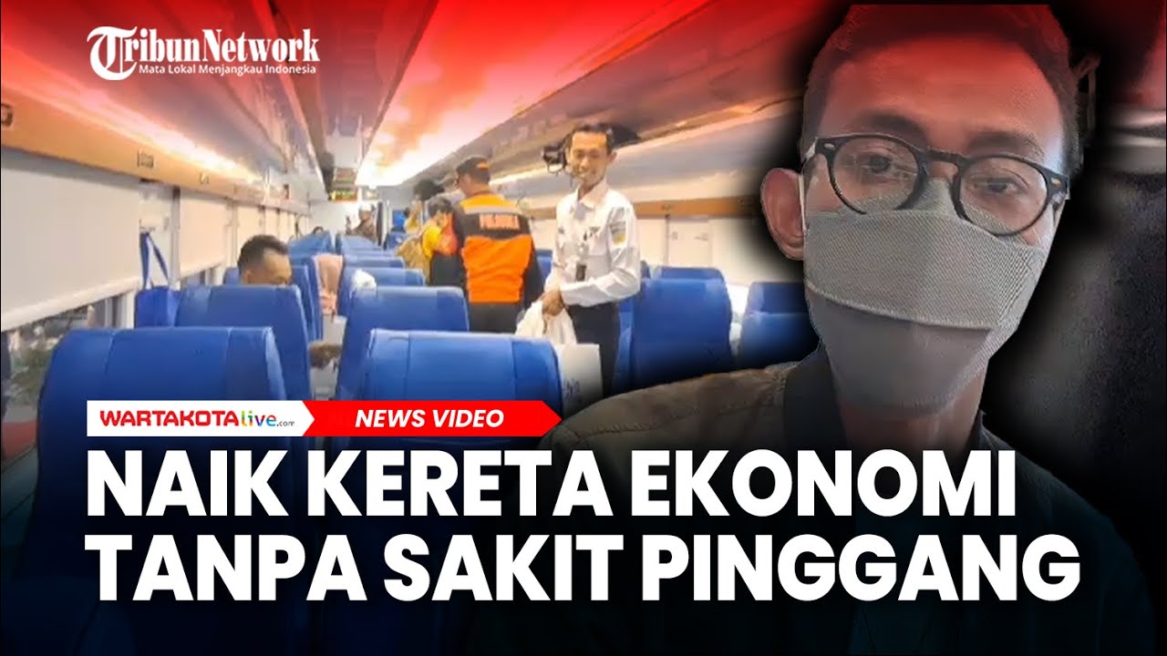 PT KAI Luncurkan Kereta Api Ekonomi New Generation, Anti Sakit Pinggang