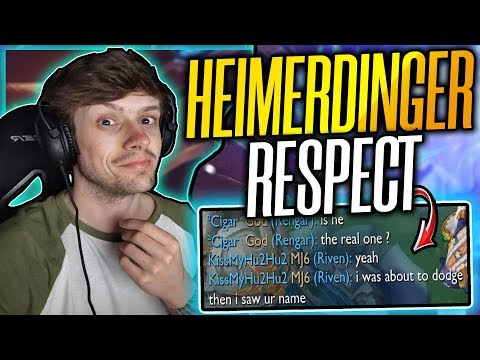 RESPECT THE HEIMERDINGER SUPPORT PICK! | The Road To Challenger! - League of Legends