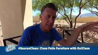How to Clean Your Patio Furniture with OxiClean™