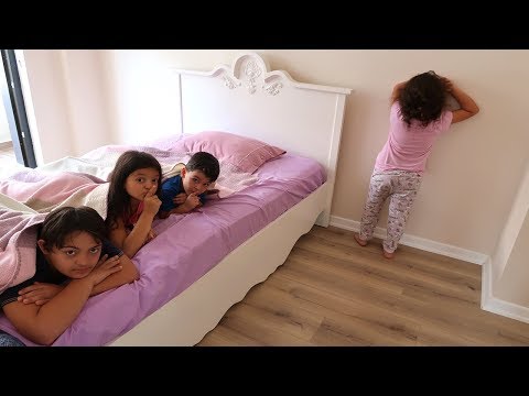 Elif Öykü , Masal and Cousins Hide and Seek Funny Kids Video