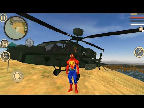 Spiderman Rope Hero Vegas Crime Simulator | Spider City Android GamePlay