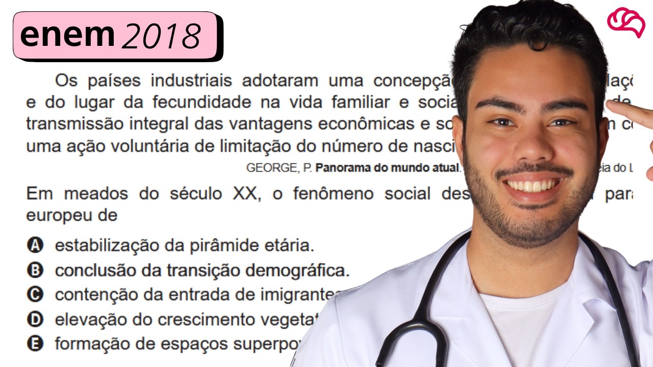 Resolução em Vídeo — Questão 75 ENEM 2018