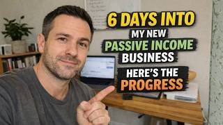 6 Days Into My New Passive Income Business (niche youtube channel)  — Here’s The Progress