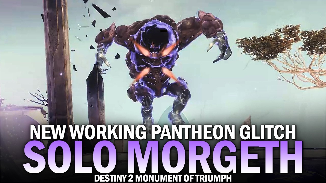 New Solo Pantheon Morgeth Cheese (Working Finisher Glitch) [Destiny 2]