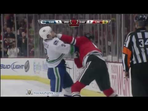 Kevin Bieksa vs Viktor Stalberg Apr 19, 2011