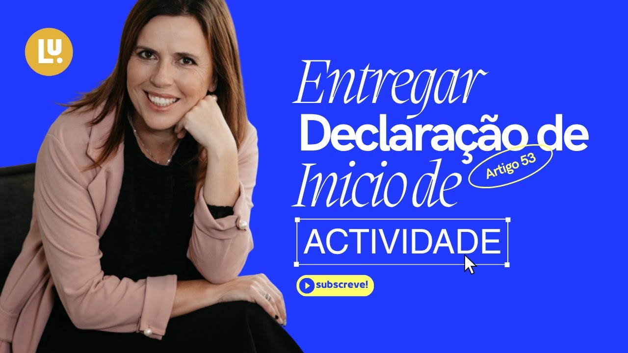 Abrir Atividade Regime de Isenção 53º - NOVOS FORMULARIOS | Ludmila Rebola