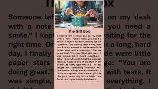 The Gift Box  #improveenglish #redditstories #englishstory #positivethinking #giftbox