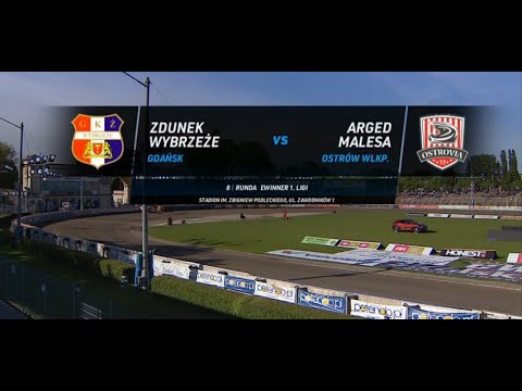 eWinner 1 Liga Żużlowa: Zdunek Wybrzeże Gdańsk - Arged Malesa Ostrów Wielkopolski I Sezon 2021.