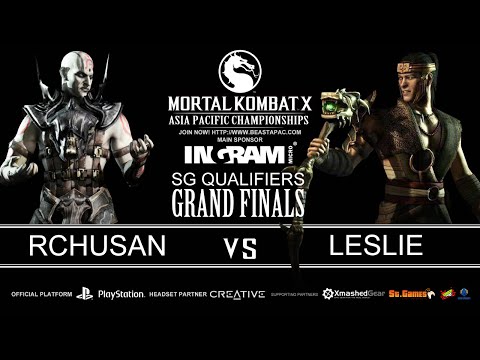 MKX APC SG Qualifiers- Grand Finals: Rchusan (Quan Chi) vs Leslie (Kung Jin)