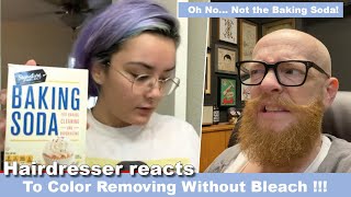 They Try to Remove Color With No Bleach !!! Hair B