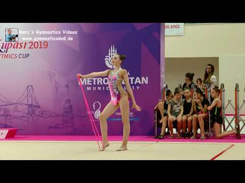 Rozalia Hairutdinova (RUS) - Junior 2005  05 - Istanbul Ryhtmic Cup 2019