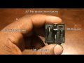 How to wire a 30/40 Amp relay 